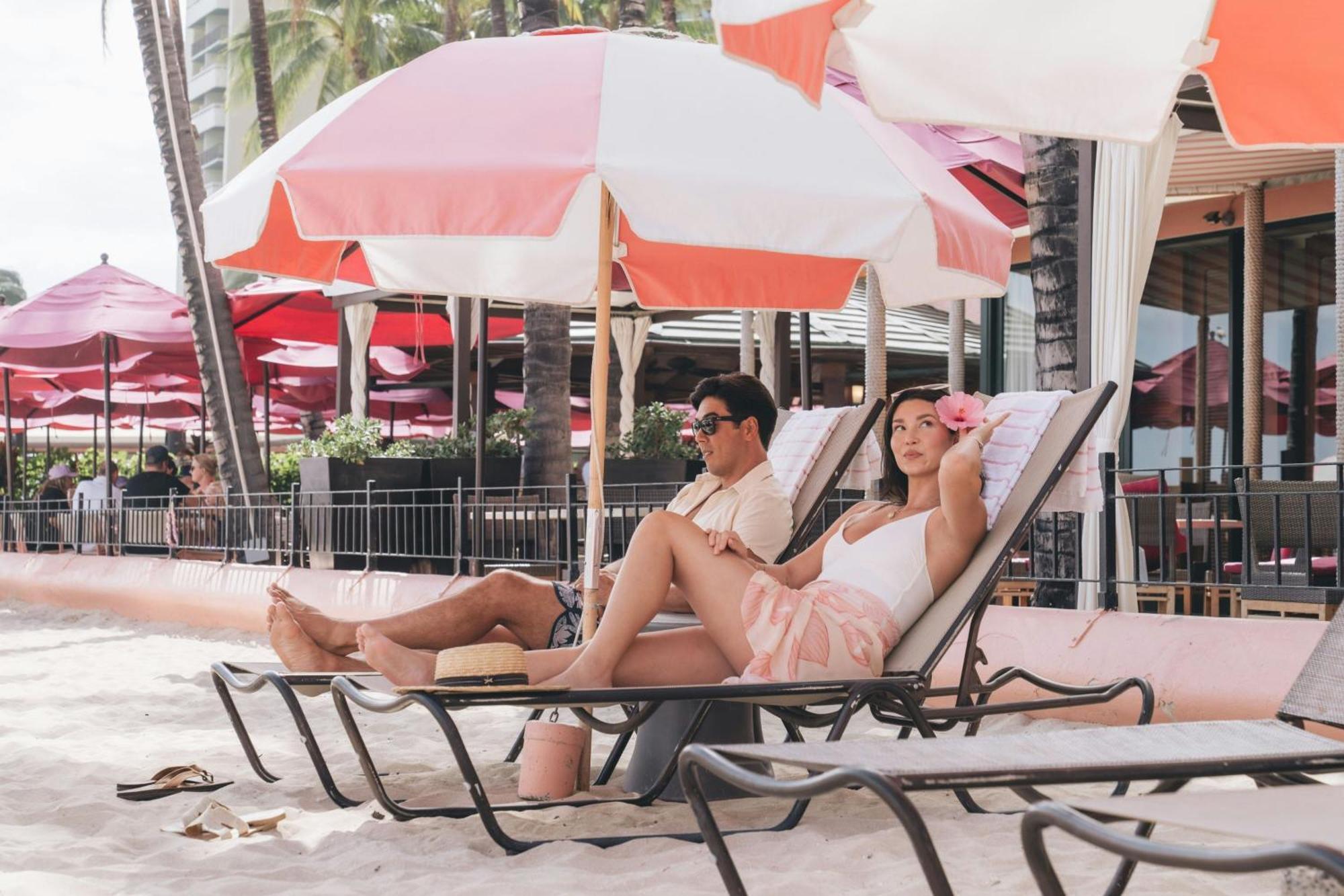 הונולולו The Royal Hawaiian, A Luxury Collection Resort, Waikiki מראה חיצוני תמונה